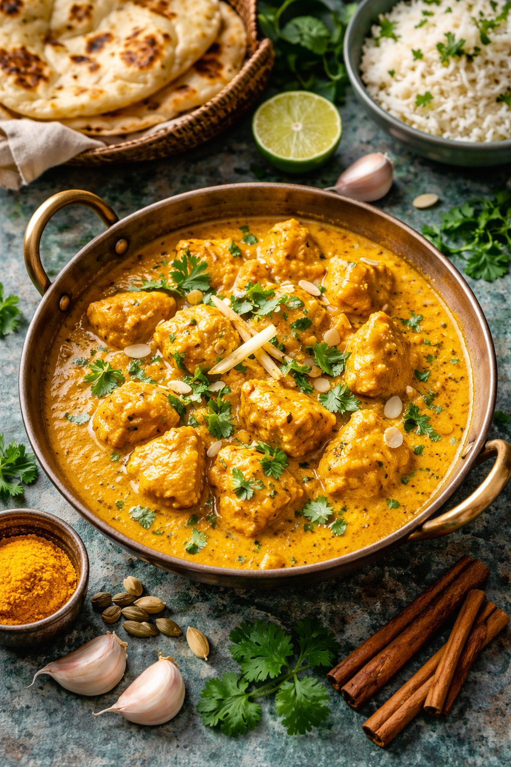 Indisches Chicken Korma