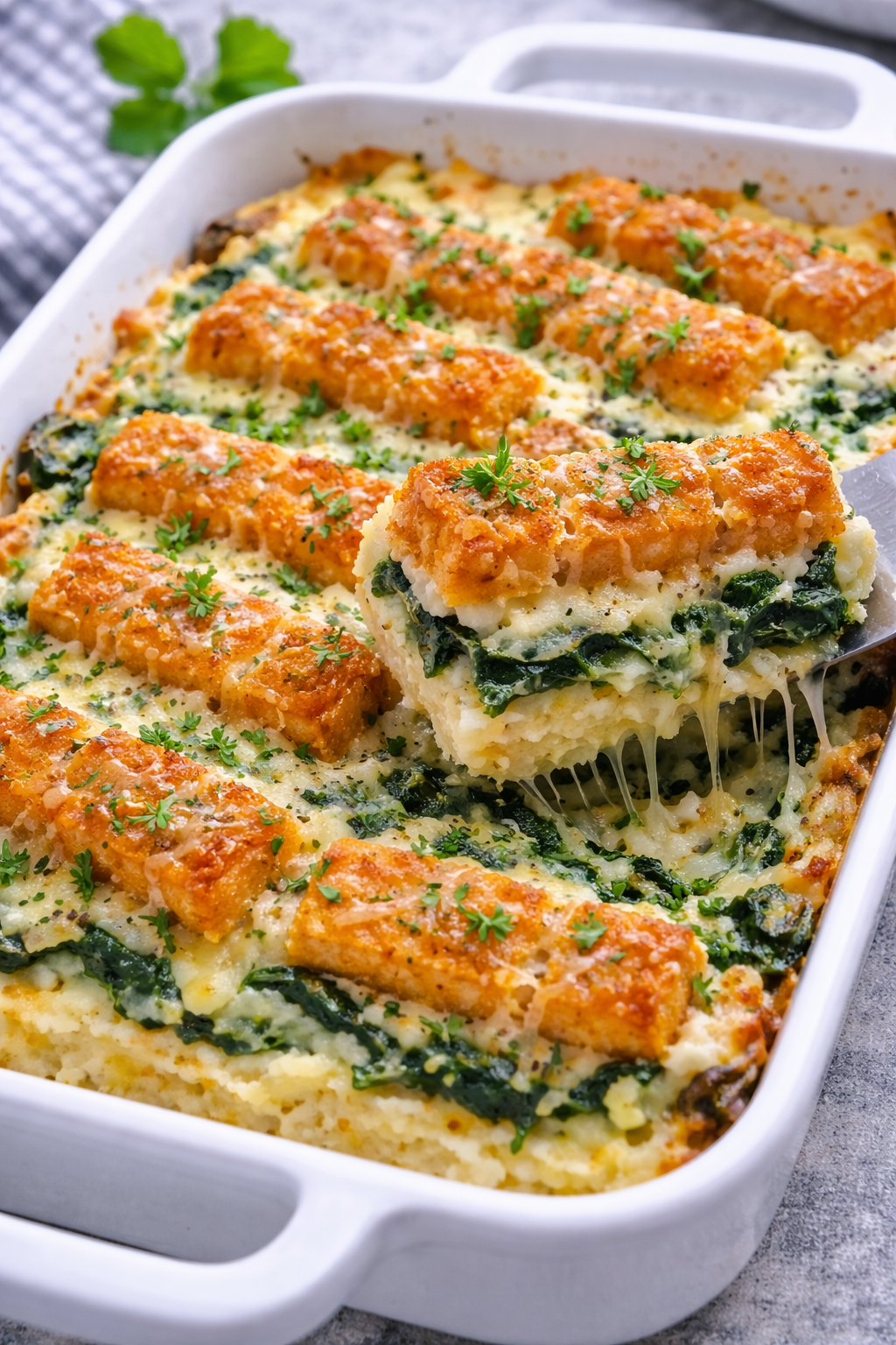 Fischstäbchen-Auflauf