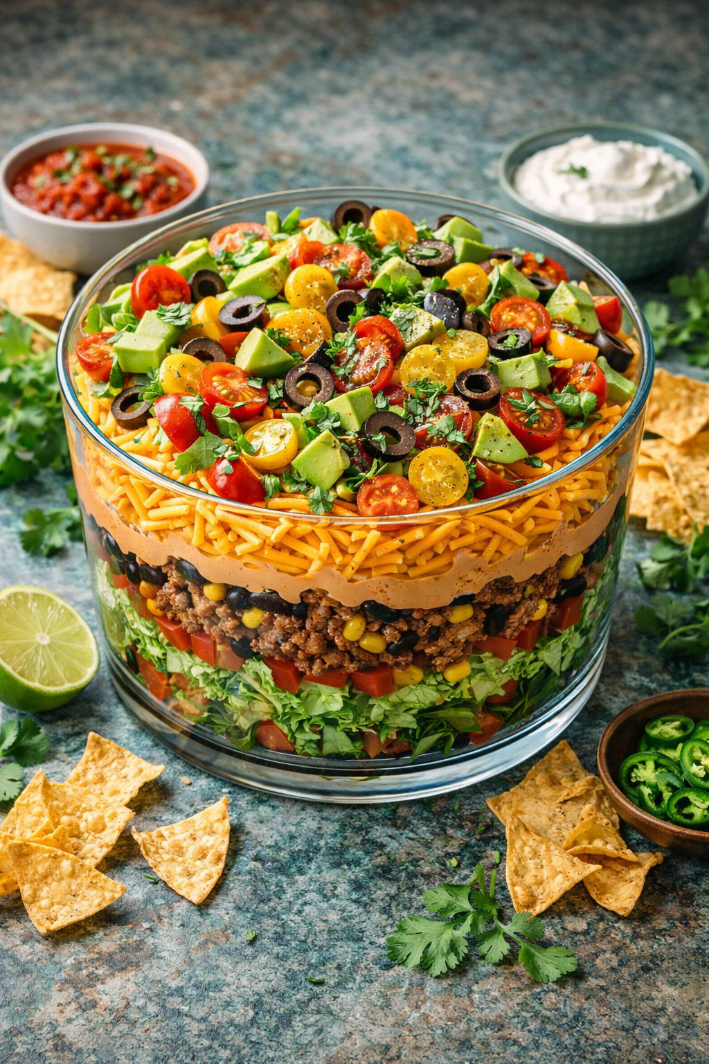 Mexikanischer Taco-Salat